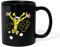 Spreadshirt Marsupilami Happy Tasse Einfarbig, One size, Schwarz