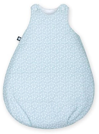 Julius Zöllner Schlafsack Neo, warme Füllung 2,5 TOG, waschbar bei 60°C, Made in Germany, OEKO TEX Standard 100, Planty, Gr. 56/62