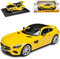 Mercedes-Benz AMG GT S Coupe Solarbetrieben 1/18 Modellauto, Gelb, 25 cm, Metall mit Plastikteilen, Jugendliche, Kinder