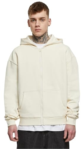 Urban Classics Herren Jacke Ultra Heavy Zip Hoody whitesand 3XL