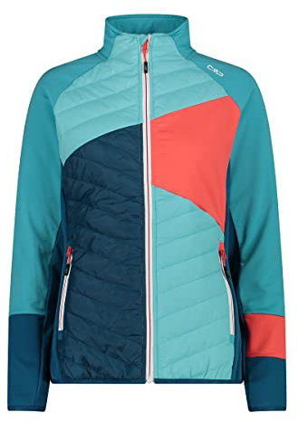 CMP Damen Hybrid Jacke, Acqua, 42