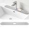 Shinowa Faucet Mat for Kitchen Sink, Diatomite Kitchen Sink Splash Guard, Quick Drying Water Stone for Kitchen Sink, Sink Splash Guard for Kitchen Bathroom,Included Sand Paper (Light Grey, 24'' x 4'')