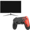 LYEAA – Manette de Jeu sans Fil pour PS4/PS4 Slim/PS4 Pro/PC, Double Vibration Compatible et Joystick gyroscopique 6 Axes