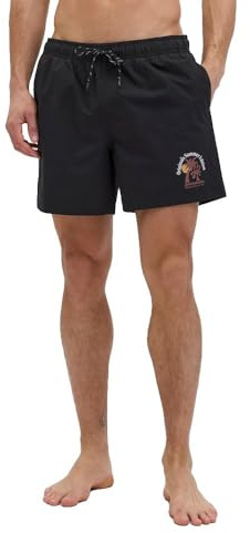 JACK & JONES Herren Swim Shorts Maui Star,Black,L