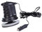 Macchina per la ceratura 'auto, 12 V, lucidatrice per veicoli di potenza 120 W, strumento compatto per la cura 'auto per moto, mobili, dettagli garage, 12 x 12 x 17 cm, nero, arancione