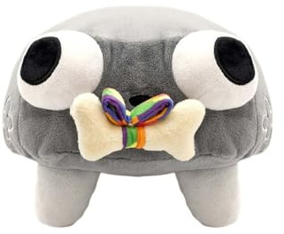 Homgo Dandy's World Plush, 14 Poppy Stuffed Animal Doll Cute Soft Plush Stuffed Figure Pillow for Video Game Fans Room Decor (Pebble)
