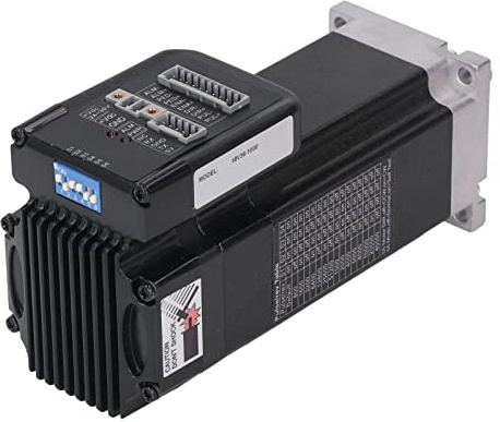 ZAWELIYO Integrierter Servomotor, Starke Leistung, Geräuscharm, für 3D-Drucker und Industriegeräte, Kompaktes Design, Schwarz, 1 Einheit