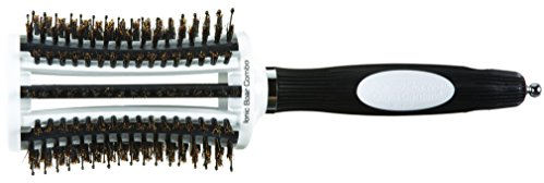 Olivia Garden Haar-Rundbürste Thermoactive 15964, 55/ 83 mm mit Wildschweinborsten