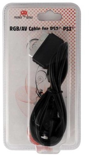 Câble vidéo péritel RGB/AV pour PS3/PS2