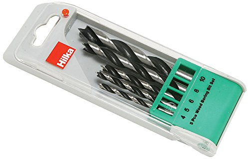 Hilka 49902005 Wood Boring Drill Bit Set