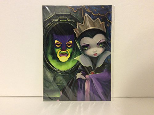 Disney Wonderground Evil Queen Postkarte von Jasmine Becket-Griffith