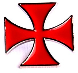 Pin/Anstecker Templar Cross