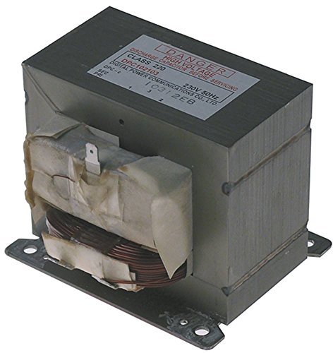 TurboChef HV-Transformator DPC102103 für Mikrowelle NGC, i5, i3, NGO Anschluss Flachstecker 50Hz 230V 2000kV
