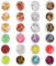 24 Döschen Blattgold Nailart Goldfolie 24 Döschen Blattgold Nailart Goldfolie für DIY Nagel Kunst Dekorationen
