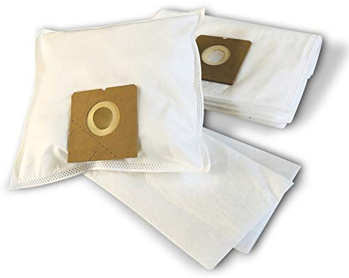 ZZ-Clan - Lot de 10 sacs d'aspirateur pour Clatronic BS 1300 N, BS1300n / bs1300 – Microfibre non-tissée 5 couches – Meilleure performance (+ 2 filtres – 611)