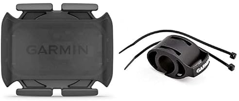 Garmin Trittfrequenzsensor 2 – kompaktes Design, einfache Montage, ANT+ und Bluetooth Low Energy & Fahrradhalterung für Sportuhren - einfache Montage