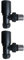 home store Modern Angled Radiator Valve MATT BLACK