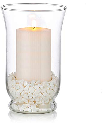 Kerzenhalter Glas Kerzenständer Stumpenkerzen Modern: 1 St Windlichter Glas Für Kerzen Teelichtgläser Pampasgras Vasen Hochzeit Tisch Wohnzimmer Weihnachten Taufe Deko