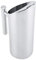 Cruche A Eau, Pichet Inox, 1-2L cruche en acier inoxydable à bec de débit de précision Pichet Eau Carafe Eau pour cuisinière à induction