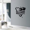 Wandaufkleber Billard Innendekoration Vinyl Wandaufkleber Spielzimmer Billardzimmer Selbstklebende Kunst Vinyl Wandtattoo