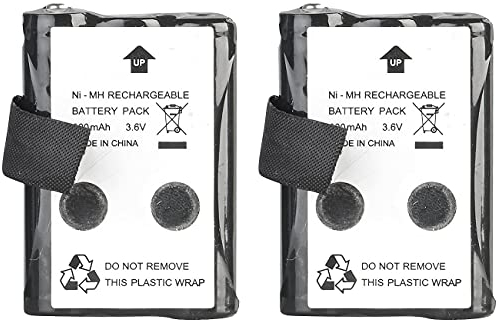 simvalley Communications Zubehör zu PMR446-Funkgerät: 2er-Set Ersatz-Akkus für PMR-Funkgeräte WT-330, je 800 mAh (UHF-Sprech, Fahrrad Walkie Talkies, Überwachung)