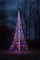 Fairybell LED-Weihnachtsbaum für draussen - 6 Meter - 1200 LEDs - Weihnachtsbaum im Fahnenmast - Multi Colour