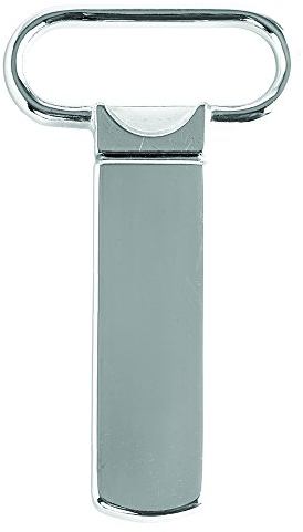 Diyfixlcd Tire-bouchon à lame pour vieux vin à double griffe, tire-bouchon pour vin âgé, 1 pièce (argent)