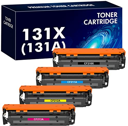 131X CF210X 131A Multipack Toner für HP Laserjet Pro 200 Color MFP M276nw M276n M251n M251nw M276 M251 CF210A CF211A CF212A CF213A CM1415FNW CP1515N CP1525N 128A CF320A 125A CB540A CP1215
