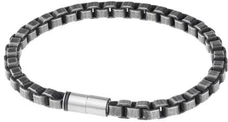 Ernstes Design Armband A534 Edvita petit Edelstahl antik matt 5 mm