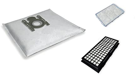 20 Staubsaugerbeutel + Filter-Set Kallefornia K28 + K752 + K755 passend für Siemens VSZ6.. Serie Z6.0 - Filterset bestehend aus Staubbeuteln, HEPA Filter und Motorschutzfilter