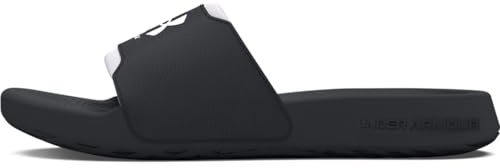 Under Armour Women's Ignite Select Slide Sandal, (001) Black/Black/White, 5.5 UK