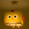 Dalber Lampe kinderzimmer, kinderlampe Pendelleuchte Hängelampe, Deckenleuchte Kinder, Deckenlampe kinderzimmer Little Chicken Henne Küken Tiere Bauernhof, 64642, E27