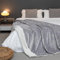 Paco Home Kuscheldecke Flauschig Decke Sofa Sherpa Sofaüberwurf Couchdecke Wohndecke Wohnzimmerdecke Wendbar Skandi, Farbe:Grau 1, Größe:200x240cm