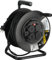Electraline 49046, Kabeltrommel Professional, Kabel H07RN-F 3G2.5, 25 mt Kabel/Kabelrolle mit 4 Schuko-Steckdosen, IP44