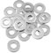 Caianwin Arandelas M8, 20 unidades, 20 mm, arandelas grandes, de acero inoxidable, arandelas de metal, arandelas en U para tornillos, tuercas y varillas roscadas