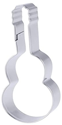 PRETYZOOM Emporte-Pièces Guitare En Acier Inoxydable Pour Découpe Biscuits Chocolat Fondant Outil De Pâtisserie Créatif Pour Gâteaux Et Diy