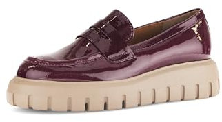 Gabor Damen Slipper, Frauen Slip On,Halbschuhe,Schlupfschuhe,schluepfschuhe,Loafer,College Schuhe,Businessschuhe,Slides,aubergine,40 EU / 6.5 UK