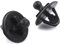 Robuste Hutablage-Clip, Saitenaufhänger, Kunststoffbefestigung für Ford Fiesta MK5 2002–2008 Fusion, 2 Stück
