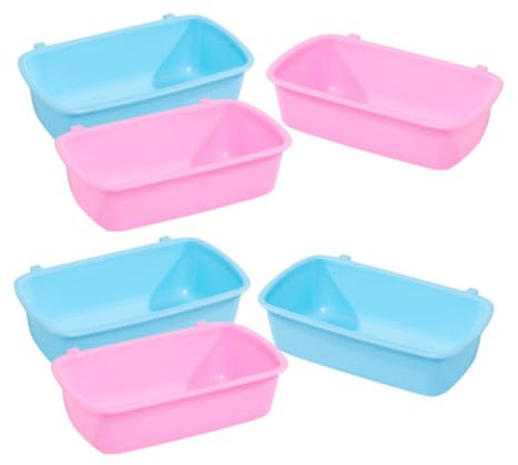 COSMEVIVI Pet Supplies Chinchilla Bowls Hamster Water Bowls Smooth Surface for Easy Cleaning