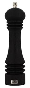 OGO LIVING - 7911155 Pfeffermühle, recycelt, 23 cm, Buchenholz, Schwarz