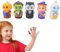 Halloween-Fingerpuppen, süße Fingerpuppen | Kinder-Cartoon-niedliches Fingerpuppen-Set,5 x wunderbare Marionetten, Cartoon-Puppen für Halloween-Partygeschenke, Goodie-Bag-Füller