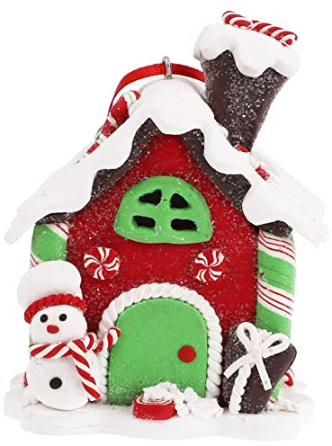 KITANDOVE 1 Stück Hängendes Weihnachts-minihaus Aus Holz Weihnachtsdeko Für Innen Und Draußen Partydeko