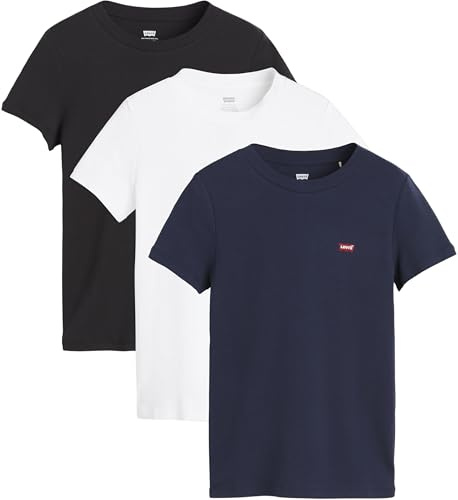 Levi's Damen 3pack Essential Ss Tee T-Shirt