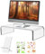 BBWELL Acryl Monitorständer,Acrylglas Monitorständer Transparent,Bildschirmerhöhung Acryl,Schreibtisch Monitorerhöhung für Computer Bildschirme,Notebook,PC Erhöhung Schreibtisch(41.5X20X10cm)