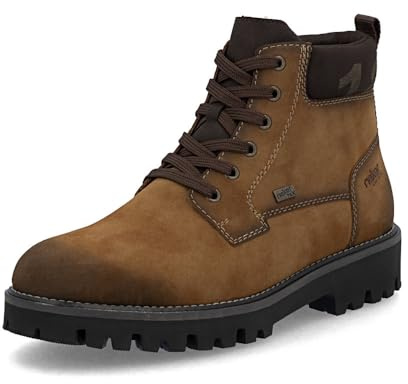 Rieker 30440, Stivali con Lacci Uomo, Braun 24, 41 EU Ancho