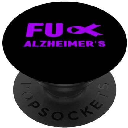 FU Alzheimer's Awareness Shirt - FU Demenz PopSockets Klebender PopGrip