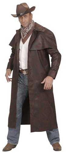 W WIDMANN MILANO Party Fashion - Kostüm Cowboy, Mantel, Ranger, Western, Faschingskostüme für Herren