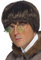 Smiffys Britpop Perücke, Braun
