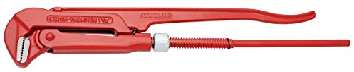 Unior 480/6 Rohrzange 90 Grad, gebogen, 4 Zoll