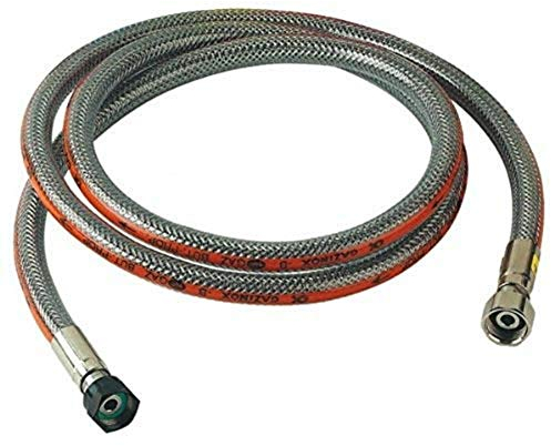 COMAP Flexible de gaz butane/propane inox - 1,00m - Validité illimitée - Raccordement à visser - S651121